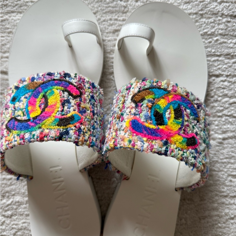 Chanel Multicolor Sandals